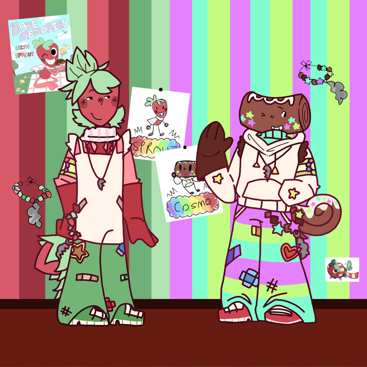 Cosmo and sprouts - ibisPaint