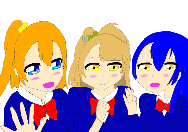 μ‘s仲良し2年生組