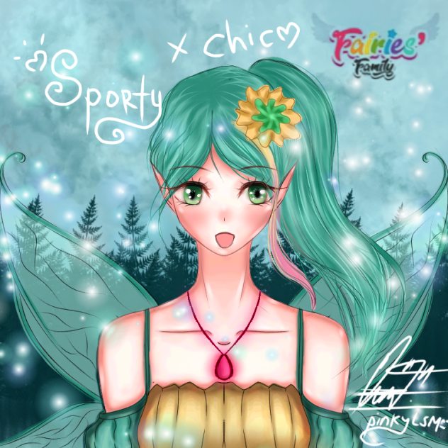 FanArt Faires Family 💚❤💚❤ChicXSporty