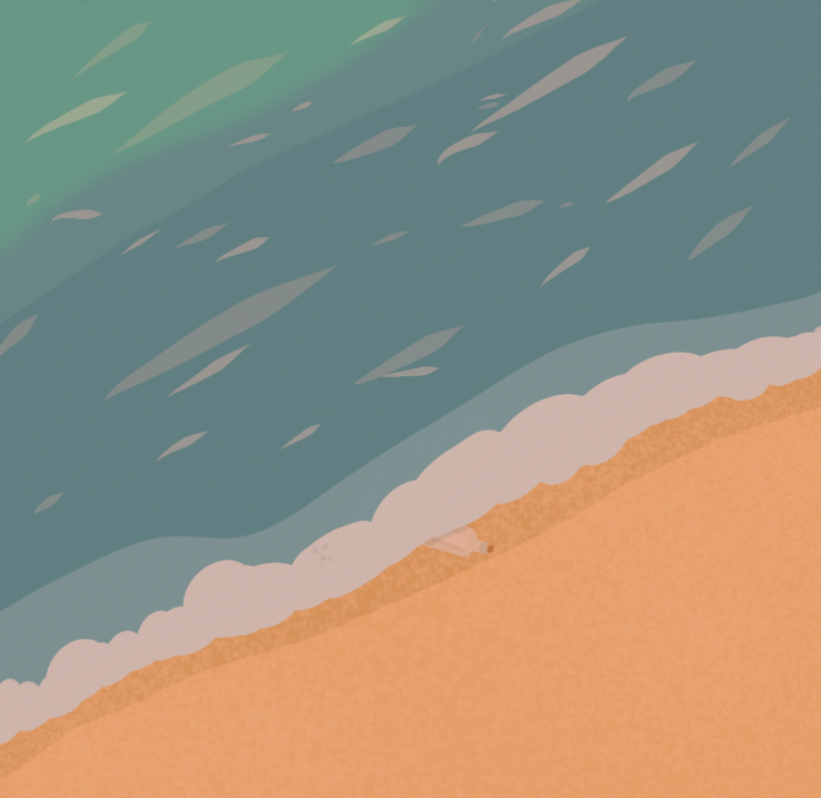 Hidden in the sand - ibisPaint