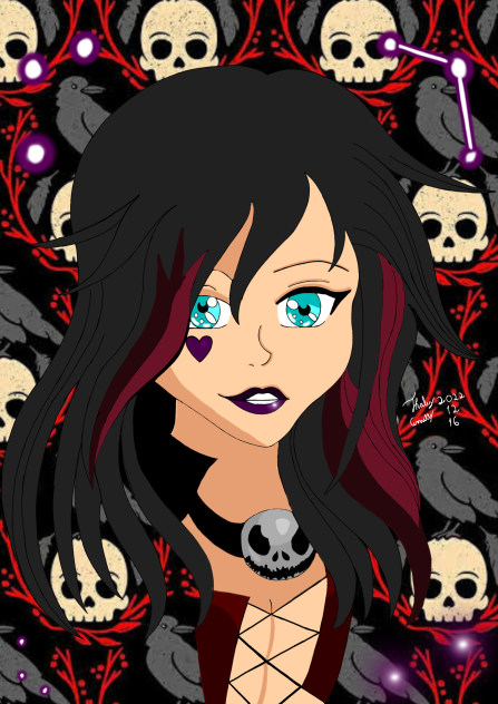 Minha personagem do aqw versão mangá
