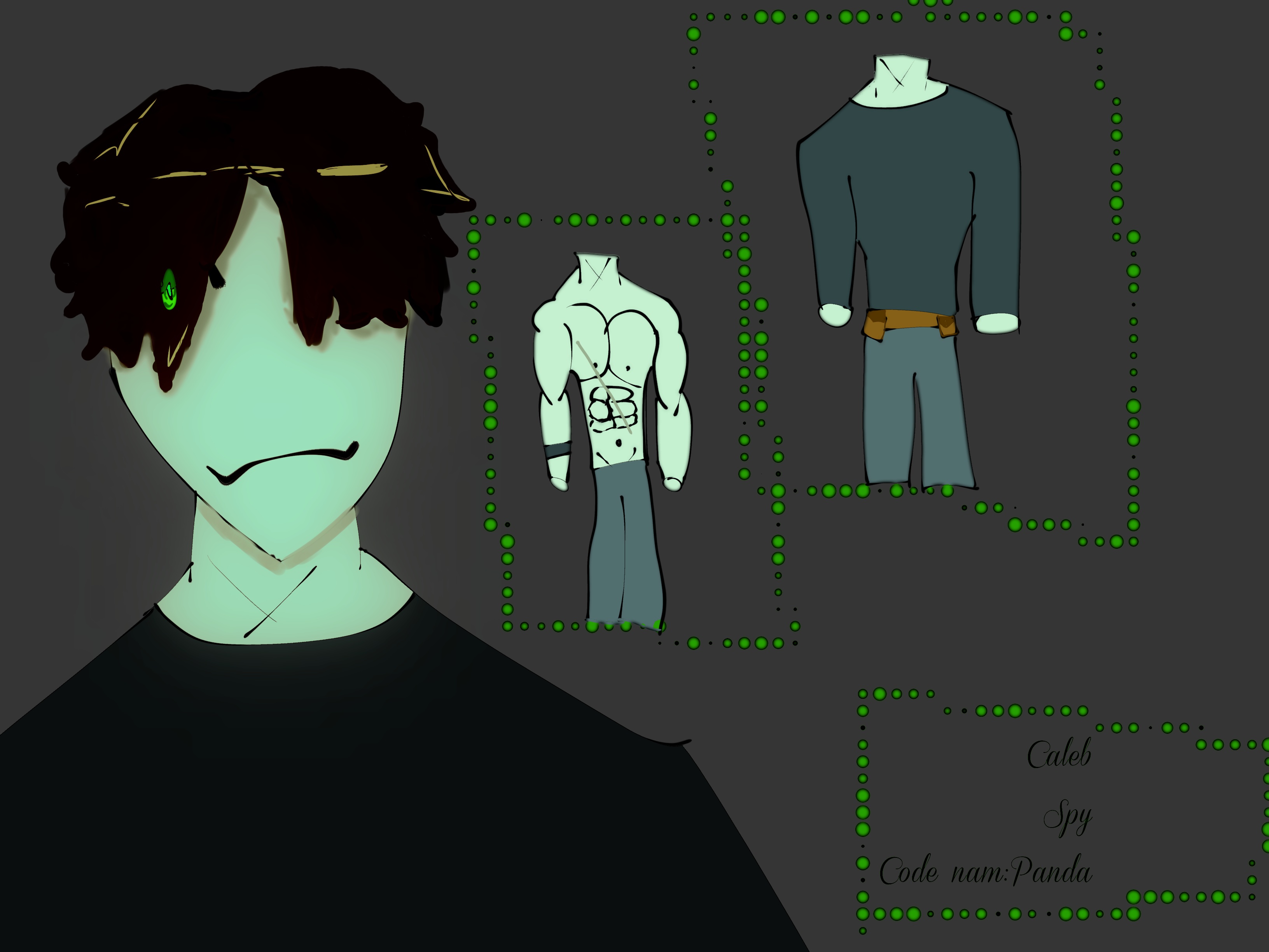 Caleb code name panda - ibisPaint