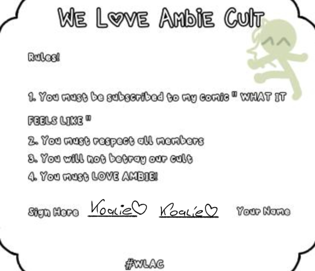 we love ambie cult