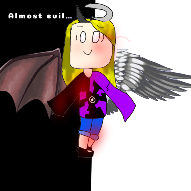 Almost evil…