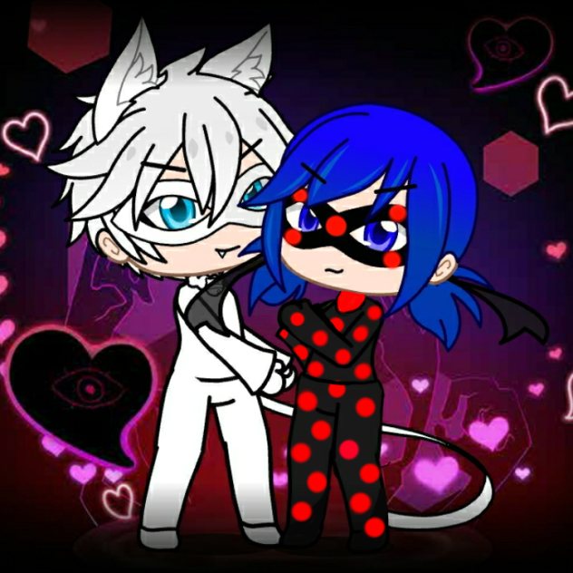 Akumatized Ladynoir