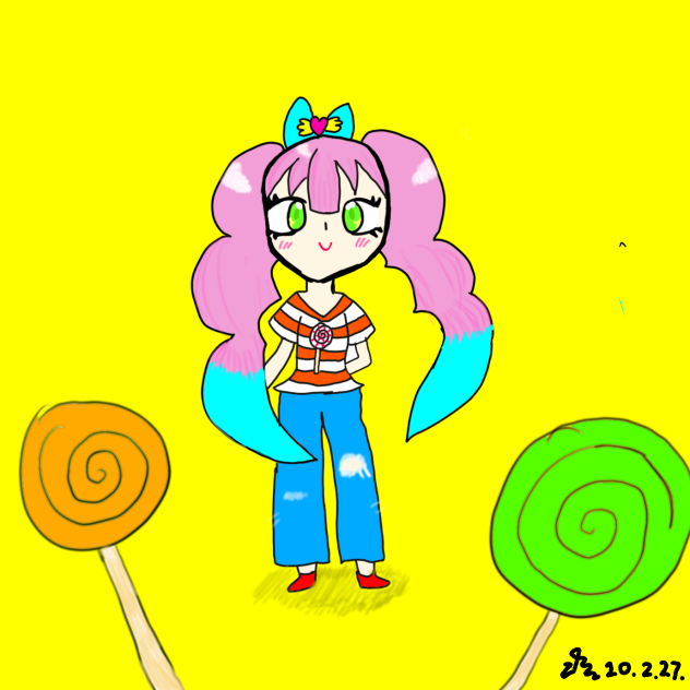 캔디걸 - ibisPaint