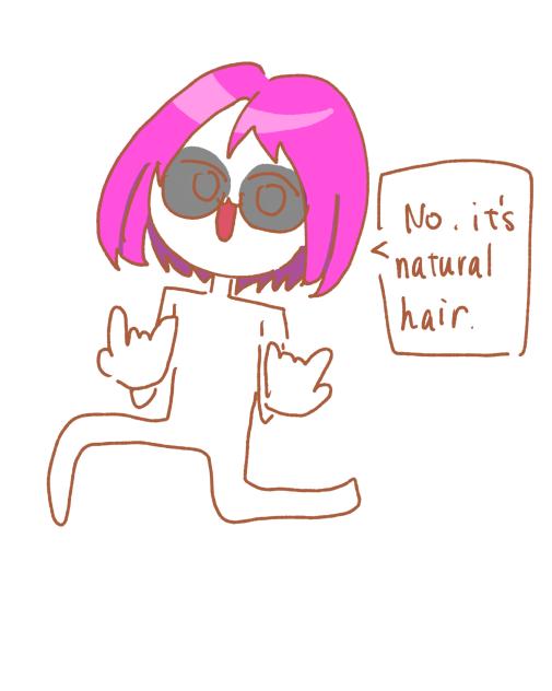 No,it’s natural hair.
