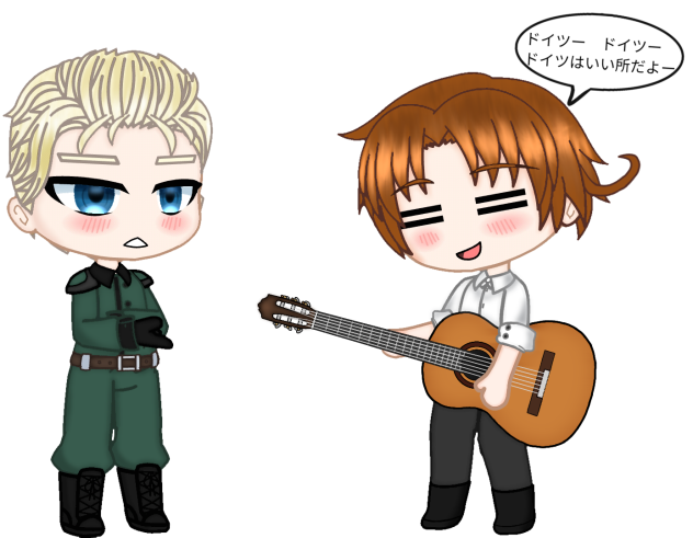 Hetalia - Italy's song to Germany