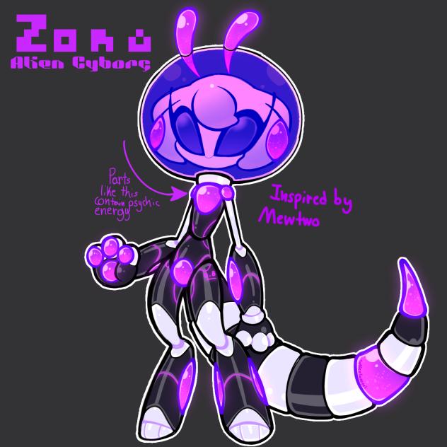 Zora the Alien Cyborg