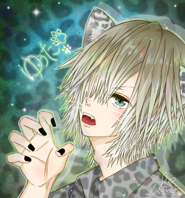 ヒョウの擬人化　ゆうさんのアイコン依頼