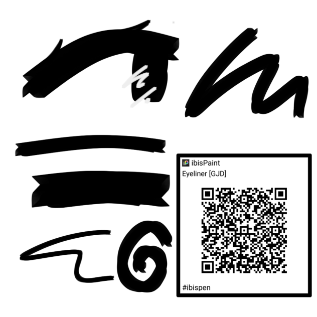 Eye Lineart Pencil Pen Brush