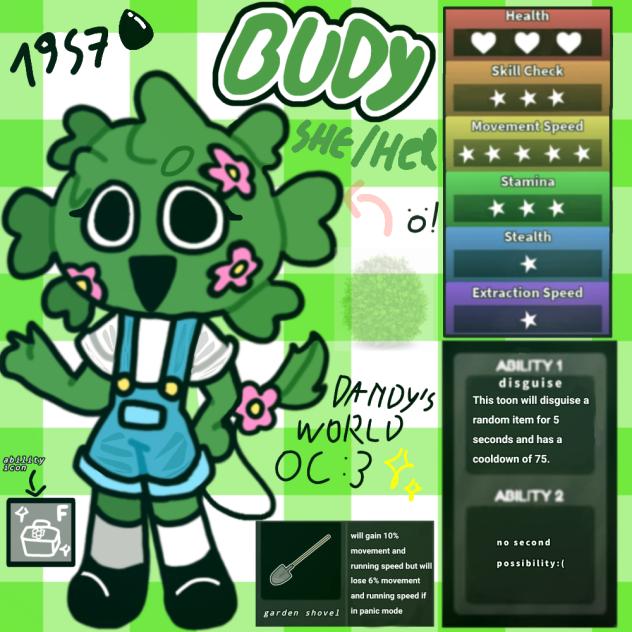 my oc dandy's world