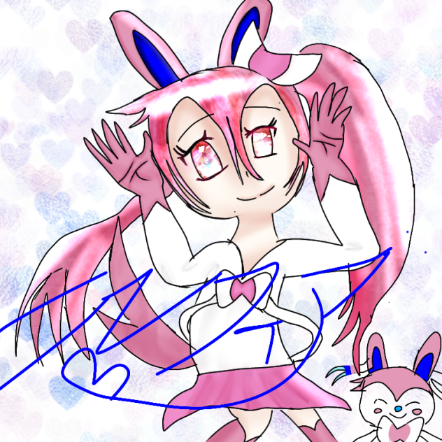 ニンフィア　擬人化