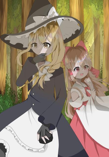 東方夢想魔法塗り絵参加！