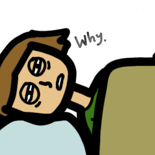 Why you wake me up.