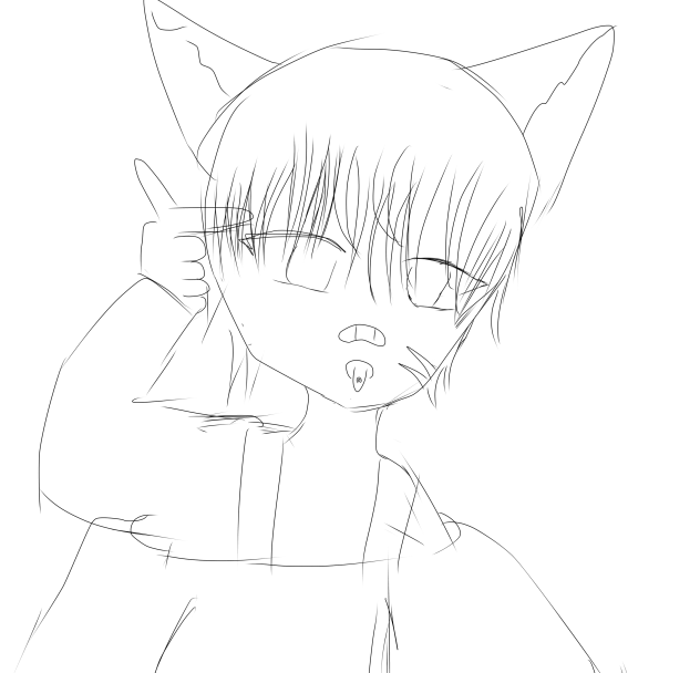 初めての男子！結構頑張った塗ってね