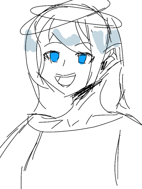 指描きムズい