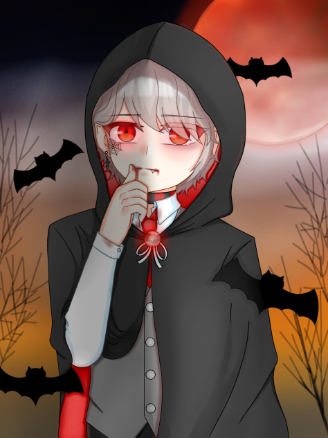 ハロウィン、吸血鬼🧛‍♂️ - ibisPaint