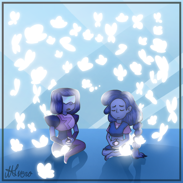 Here comes a though_steven universe