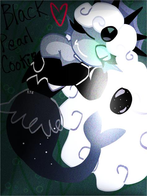 🌊Black Pearl Cookie🧜‍♀️