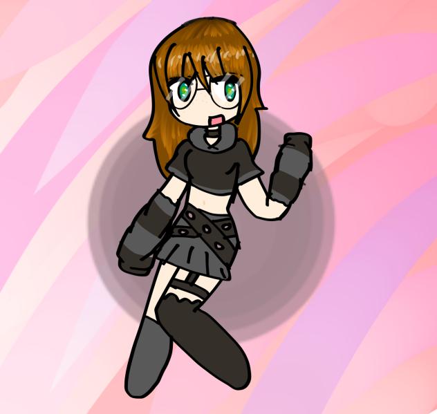 How I look irl but chibi