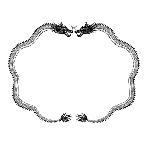 2 dragon circle