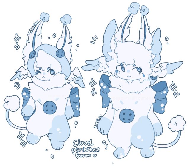 Cloud ~ plushibee form!