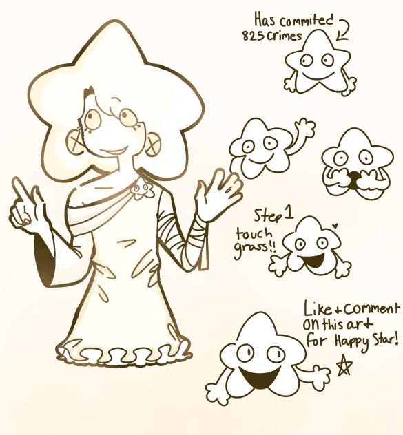 a star that is happy