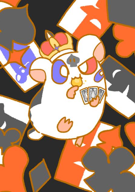 トランプ風オリジナルハム🐹
