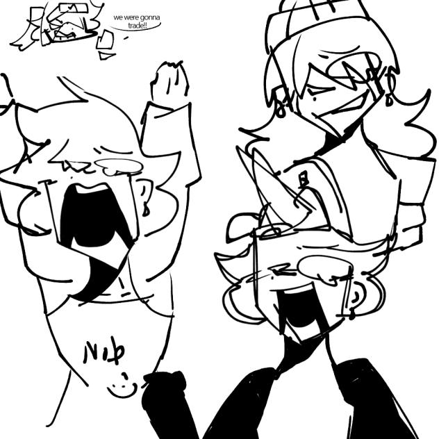 recreation of my cringy ahh drawing
