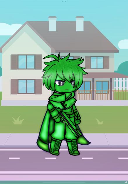 Peashooter {Gacha life edit}