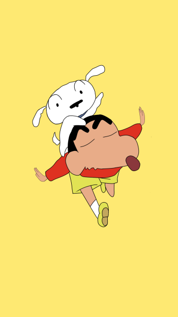 Shin chan and Shiro