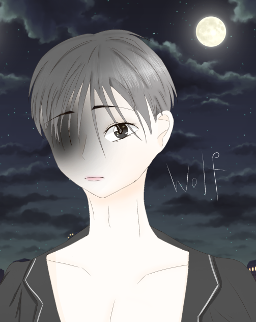 늑대 의인화 긂대 제출!!