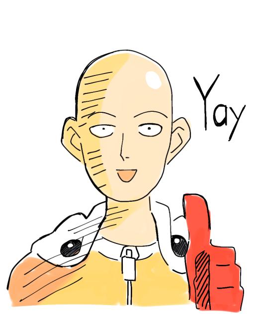 Saitama - One Punch Man (Doodle)