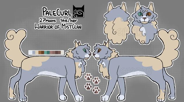 PaleCurl ref sheet🔥🤑