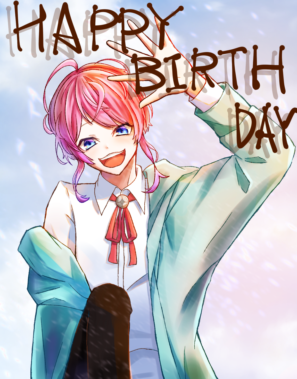 乱数 友達誕生日イラスト Ibispaint