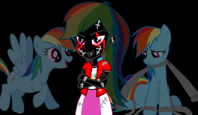 dead rainbow dash