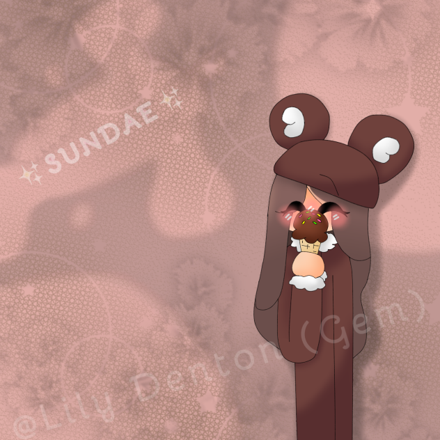 FANART FOR SUNDAE ✌️