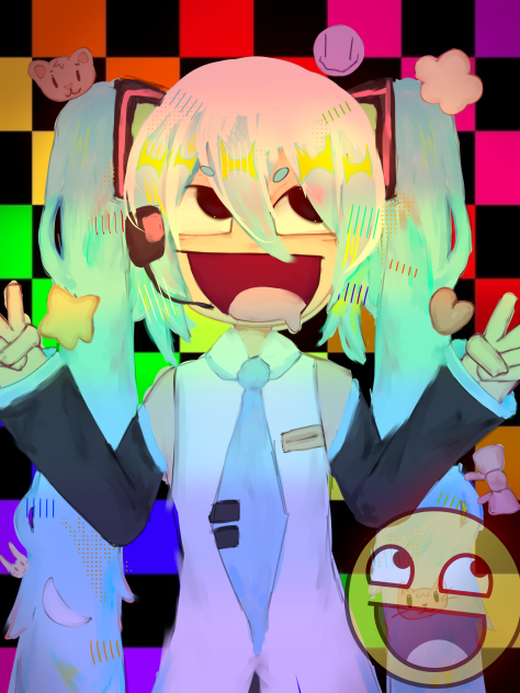 Epic face Miku
