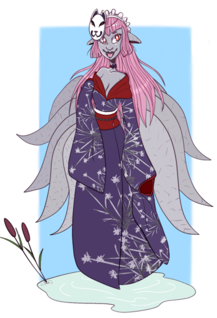 Lulu the Gumiho pond spirit