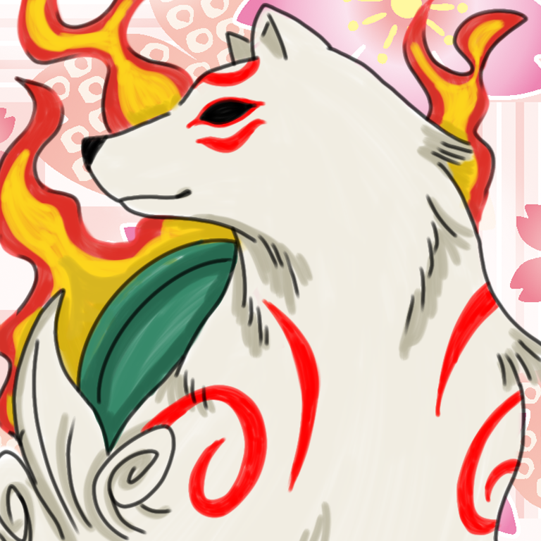 アマテラス 大神 Ibispaint