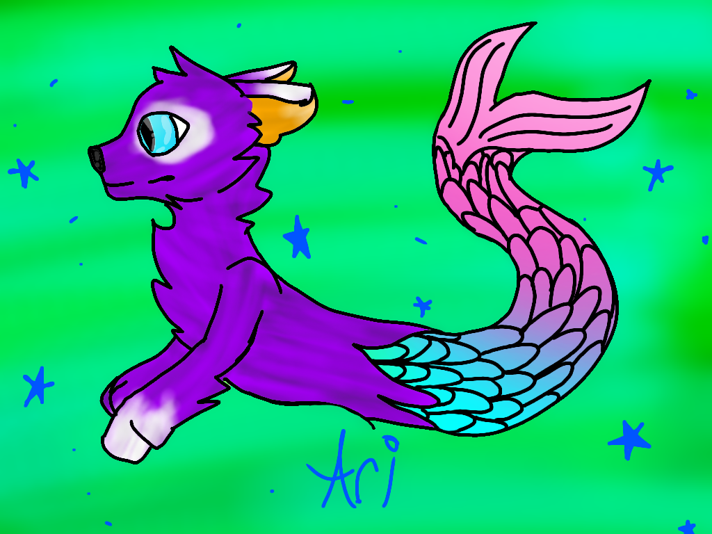 cat fish ibisPaint