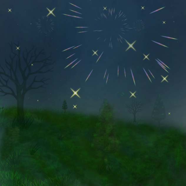 ibispaint x NIGHT SKY TUTORIAL FOR BEG. - ibisPaint