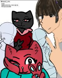 Art collab with Monica Lopez.