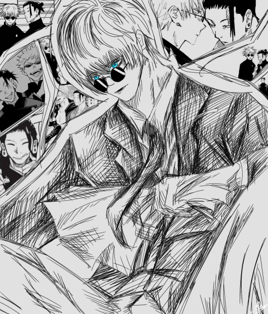 uh oh sad sad gojo