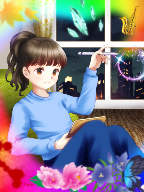 素材もいっぱい楽しいアイビス