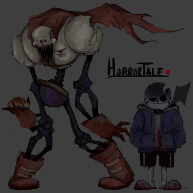 Horror Tale Sans and Papyrus
