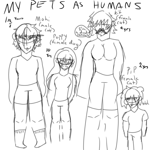 Pets to human - ibisPaint