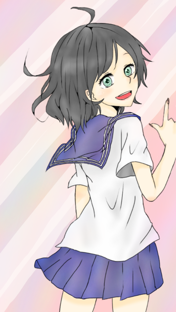 塗りました