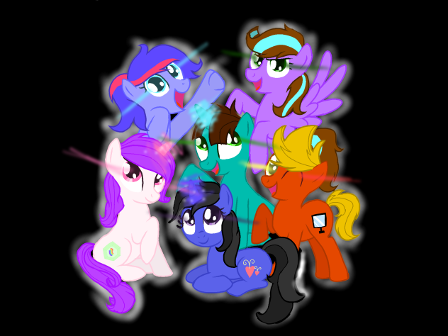 MLP- My BFFs! speedpaint- ms paint ver.